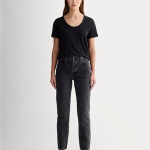 Everlane High-Rise Curvy Black Women's Jeans